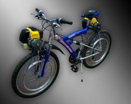 Подвесной велодвигатель "МЕТЕОР" ( веломотор, велосипед с мотором, мотовелосипед, мопед)